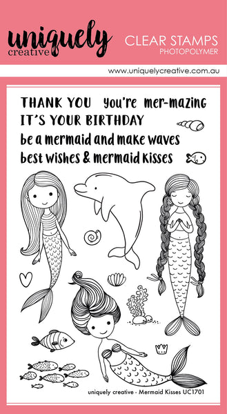 UC1701 : Mermaid Kisses - 4x6