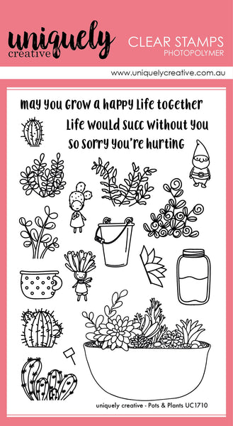 UC1710 : Pots & Plants - 4x6