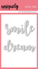 UCD1761 : Dream & Smile Scripty Words
