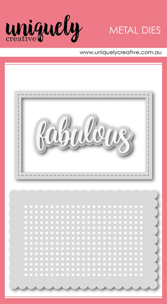 UCD1815 : Stitching Rectangle Frame