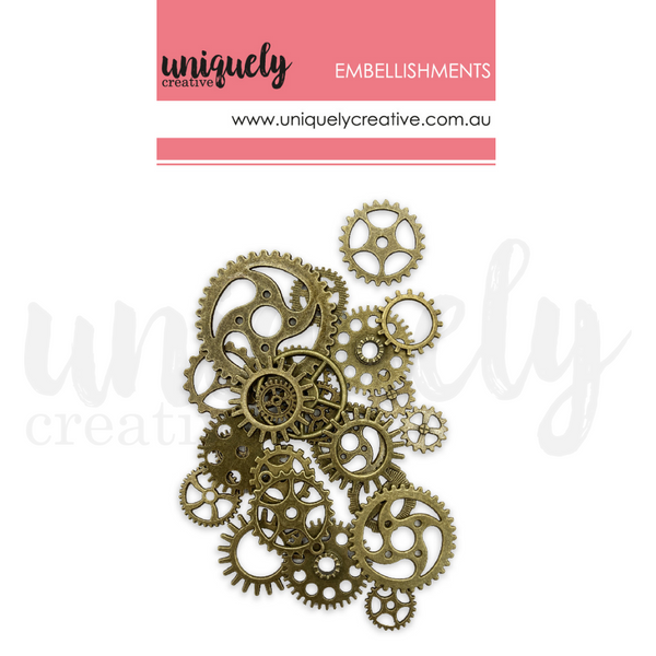 UCE1825 : Brass Metal Cogs Pack - Drive & Fly