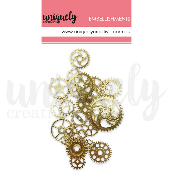 UCE1826 : Gold Metal Cogs Pack - Drive & Fly