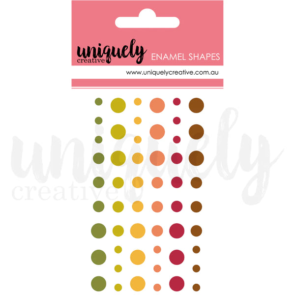 Uniquely Creative Enamel Dots - Autumn UCE1911