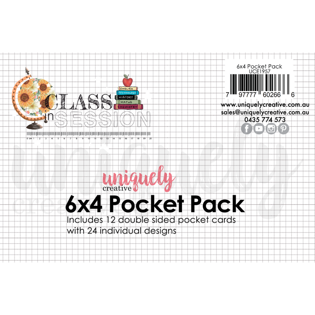 UCE1957 : Class in Session 6x4 Pocket Pack (Class in Session)