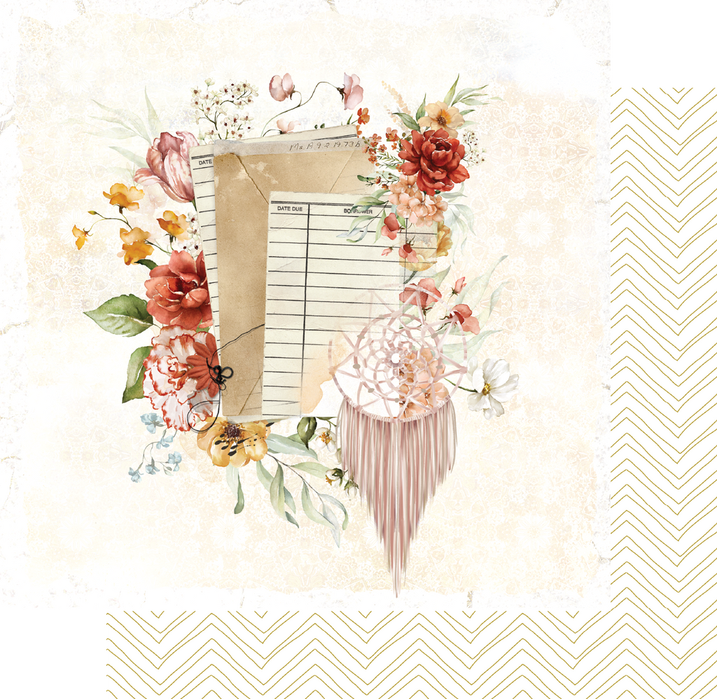 UCP2400 : - Willow Paper (Boho Picnic)