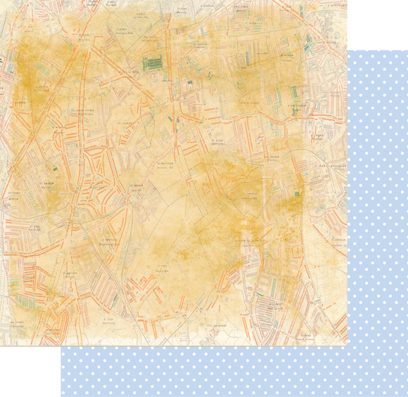 UCP2469 : Main Street - City Map Paper