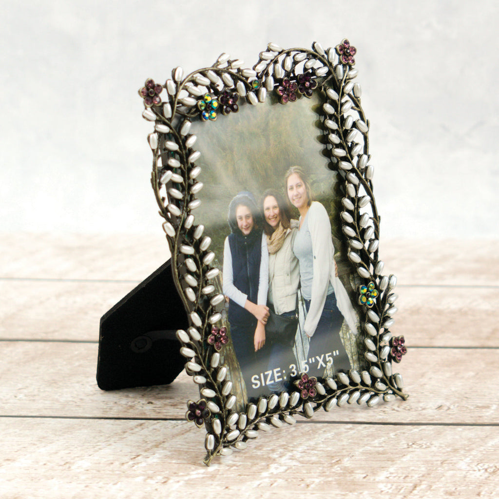 x x Delicate Photo Frame (3.5 x 5in) - Bohemian Bouquet