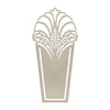 x x Chipboard - Ritzy Clip Decorative (1pc) - 70 x 34mm | 2.7 x 1.3in