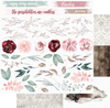 UCP2057 : Rose Paper - Winter Rose  (Uniquely Creative)