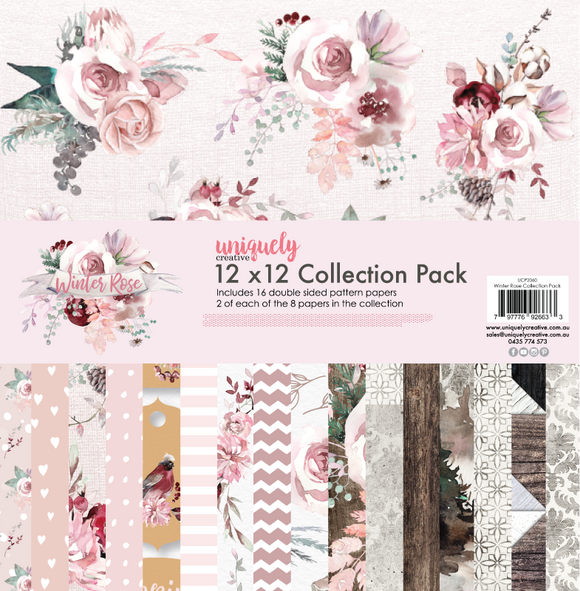 UCP2060 : Winter Rose Collection Pack (Uniquely Creative)