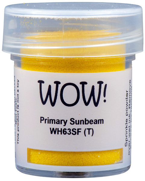 WH63SF : Primary Sunbeam - Super Fine Primary Colours Embossing Powder (15g jar)