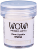 WS15R :  Clear Sparkle - Regular Embossing Glitter (15g jar)