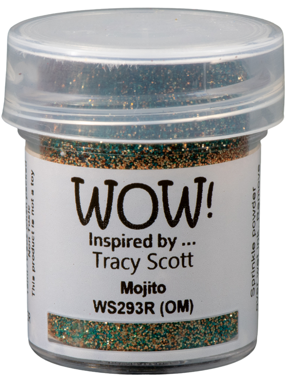 WOW Embossing Powder Glitter Golden Vintage Lace ws322r