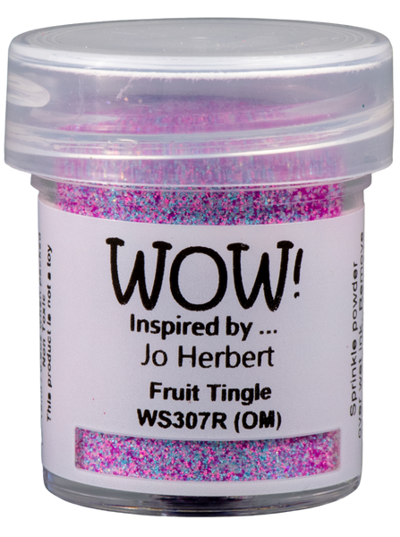 WS307R :  Fruit Tingle - Regular*Jo Herbert* Embossing Glitter (15g jar)