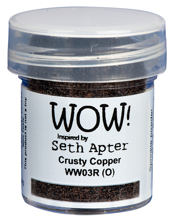 WW03R :  Crusty Copper - Regular*Seth Apter Exclusive* Mixed Media Embossing Powder(15g jar)