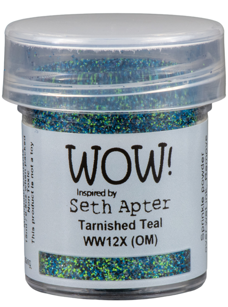 WW12X :  Tarnished Teal - X*Seth Apter Exclusive* Mixed Media Embossing Powder(15g jar)