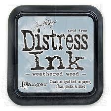 Ranger Distress Ink Pad- Weathered Wood