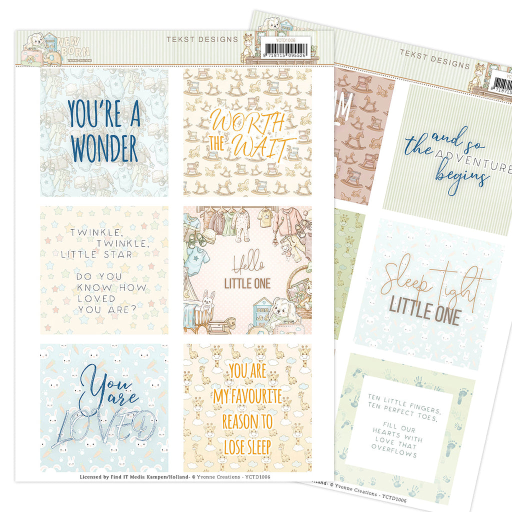 Text Designs - Yvonne Creations - Newborn