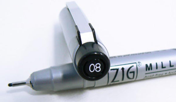 Millenium Pen - Black (0.8mm)