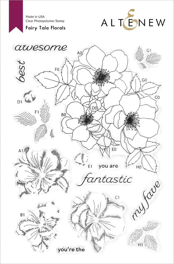 Fairy Tale Floral Stamp Set : (ALT4926)