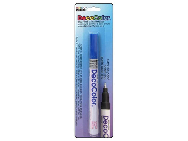 Decocolor paint pens -Blue Extra Fine Point