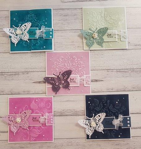 **INSTRUCTIONS ONLY** for 3D Embossed Butterfly Card - (CK) #C2116