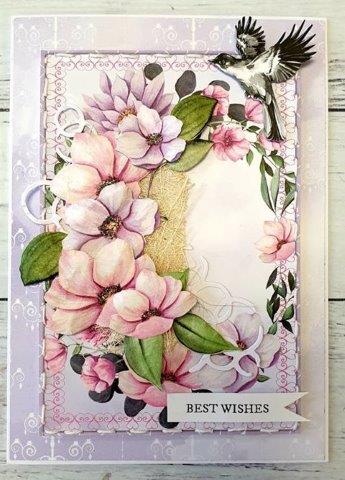 **INSTRUCTIONS ONLY** for Dainty and Lovely Card (CK) #819*