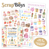 ScrapBoys -  6" x 6" Double Sided Paper Pads - Celebration-11