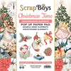 CHTI-PU : Christmas Time - 6"x6" double sided pop-up paper pad