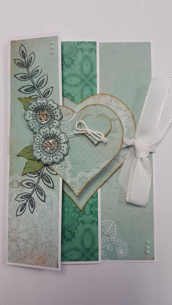 **INSTRUCTIONS ONLY** for Concertina Heart Card Kit (CK)*