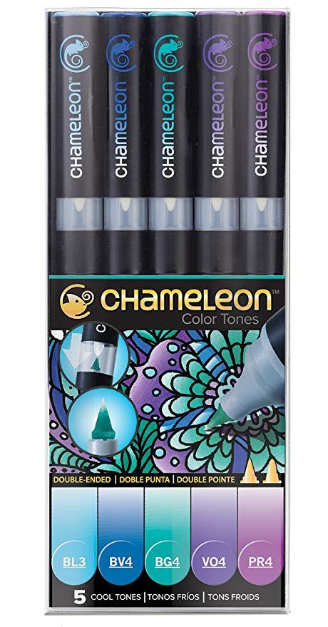 Chameleon 5-Pen Cool Tones Set