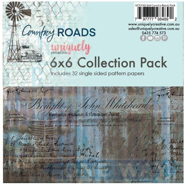UCP2162 Country Roads 6x6 Collection Pack