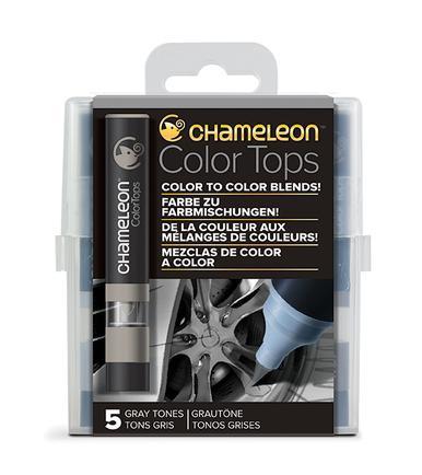 Chameleon 5-Color Tops Gray Tones Set
