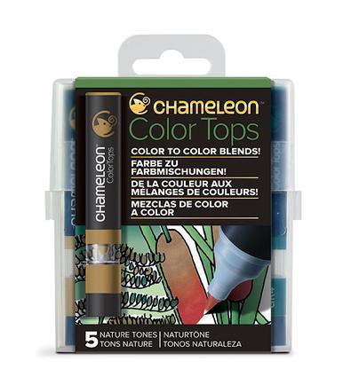 Chameleon 5-Color Tops Nature Tones Set