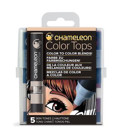 Chameleon 5-Color Tops Skin Tones Set