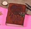 Handmade Leather Journal : 5" x 7" Dreamcatcher