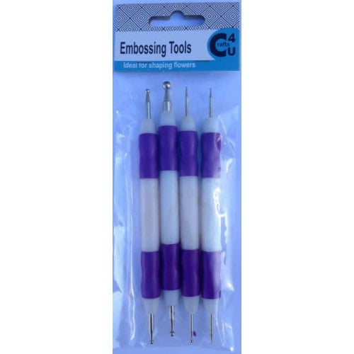 Crafts - Embossing tools 4 pack 10011