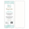 Mintay Fancy Card Packs - White