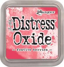 Ranger Distress Oxide Ink Pad -  Festive berries