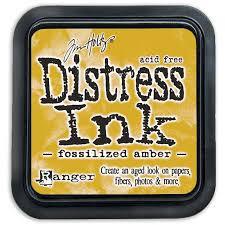 Ranger Distress Ink- Fossilized Amber