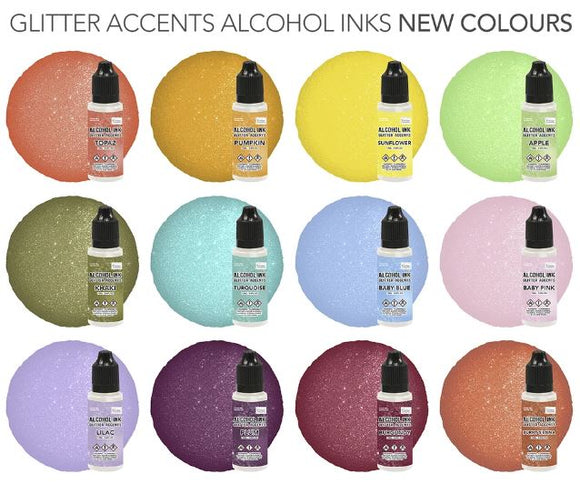LTA - Alcohol Ink Glitter Accents  (Full Set)