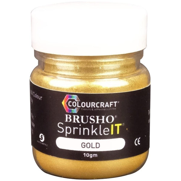 Brusho Sprinkleit- Gold 10g