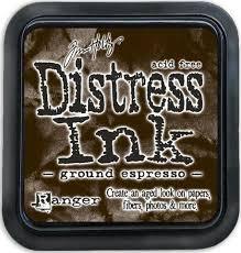 Ranger Distress Ink - Ground espresso