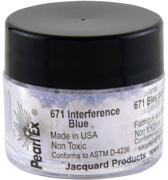 Pearl Ex Pigments - 671 Interference Blue 3g