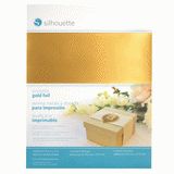 Silhouette : Sticker Paper - Gold Foil