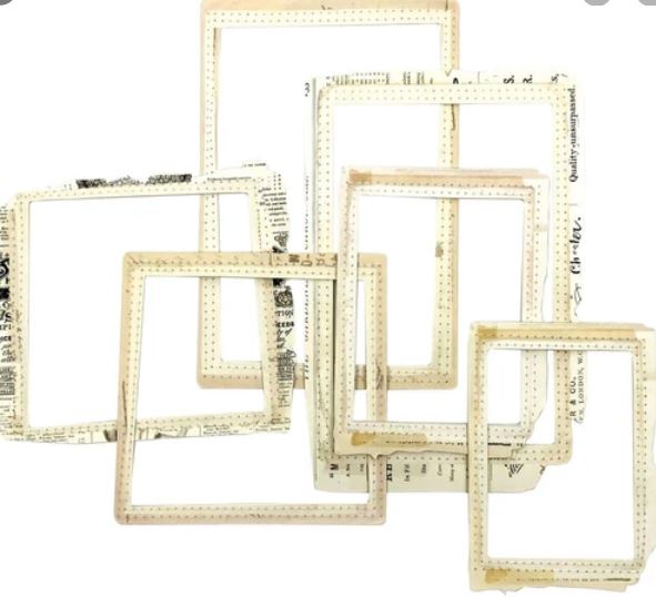 49 Market - Vintage Artistry VAC-32181 Natural Stitch Frames