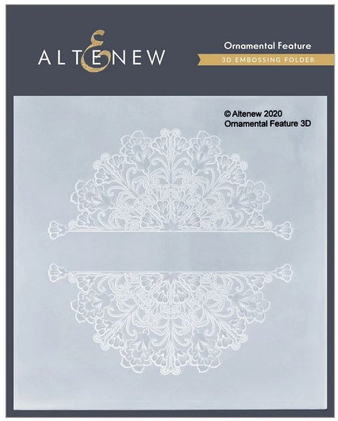 Altenew : ALT4697OF  - Ornamental Feature 3D Embossing Folder