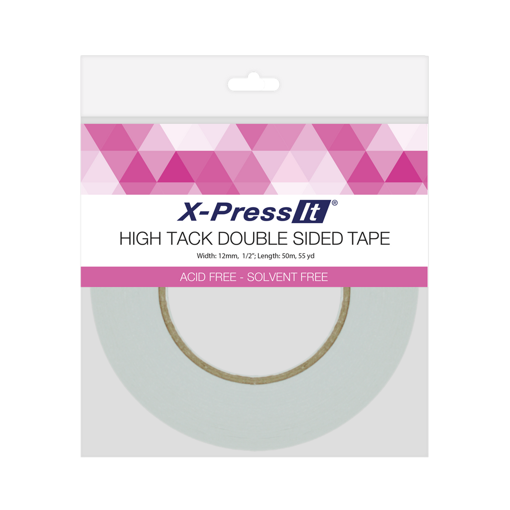 X-Press it High Tack Double Sided Tissue Tape - 12mm