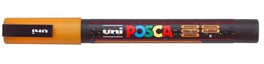 Uni Posca Marker 0.9-1.3mm Fine Glitter Orange PC-3M