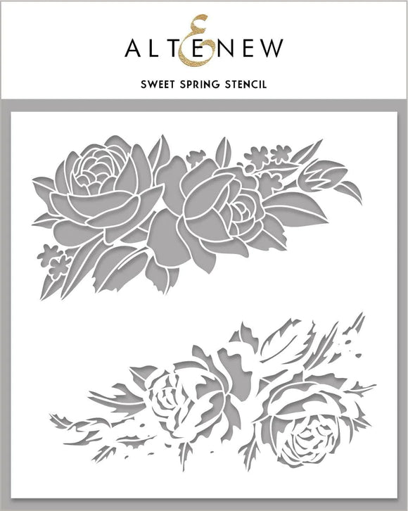 Sweet Spring Stencil : (ALT4049)